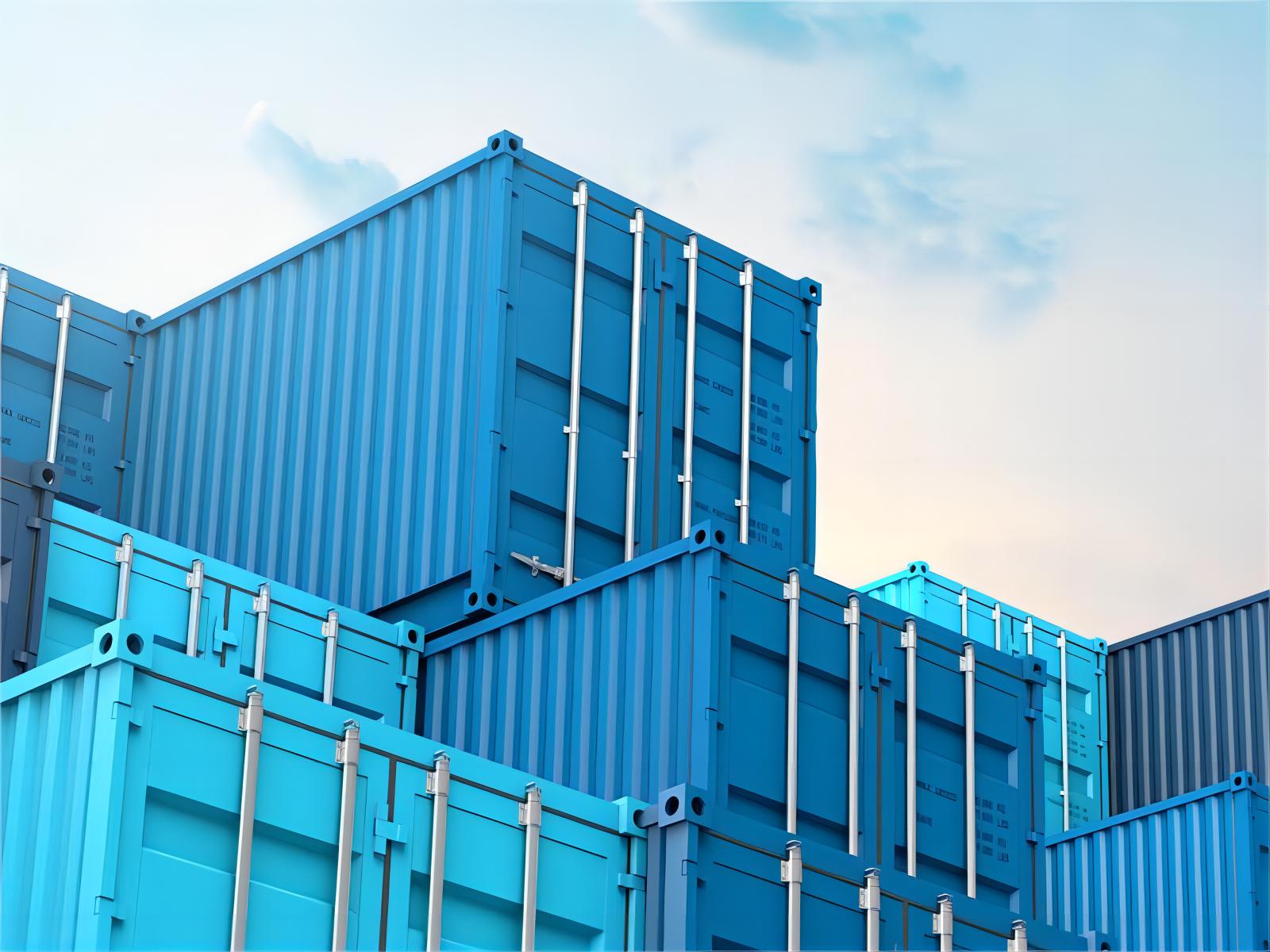 Cargo ship transporting goods from China to Singapore