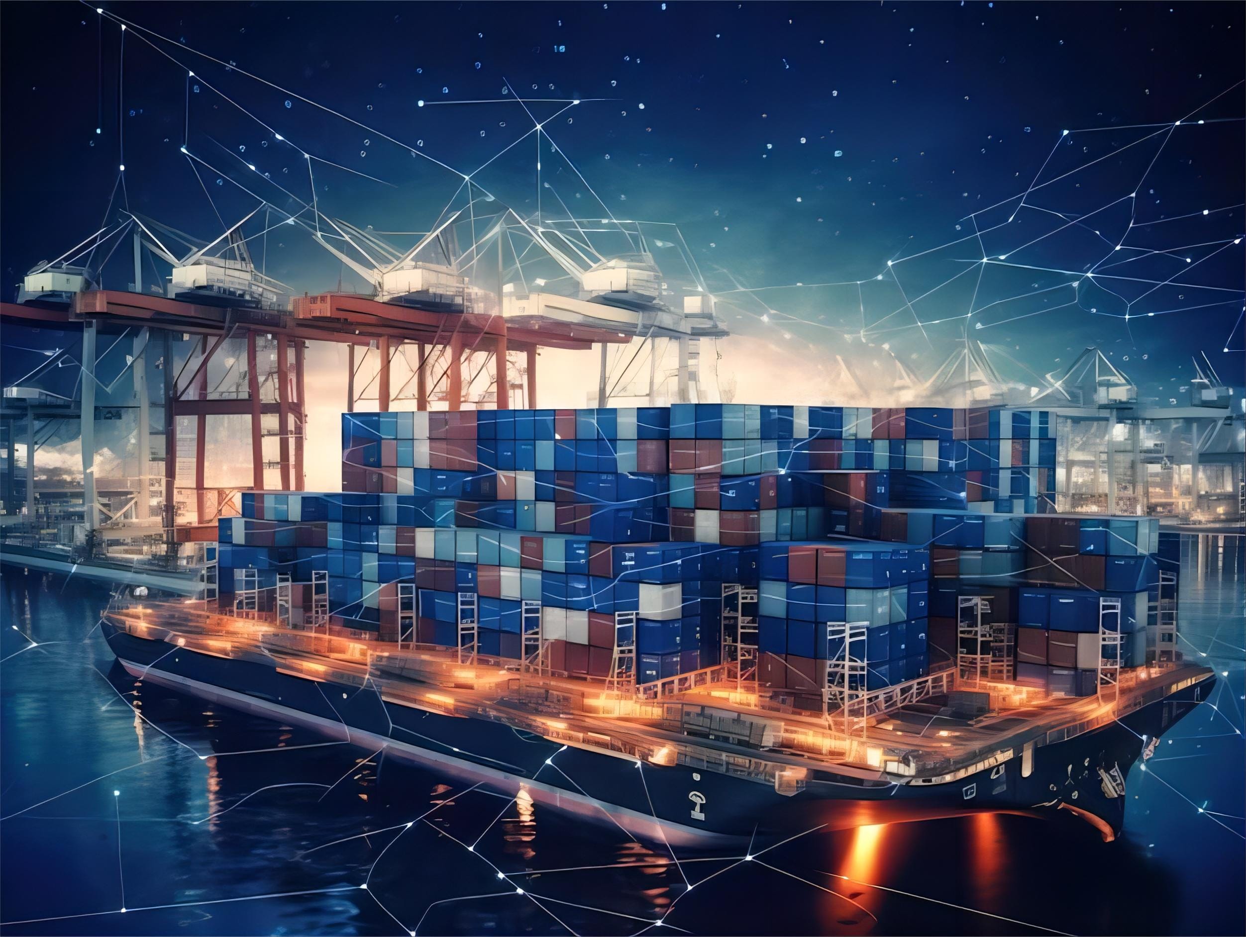 Logistics professional managing international shipments