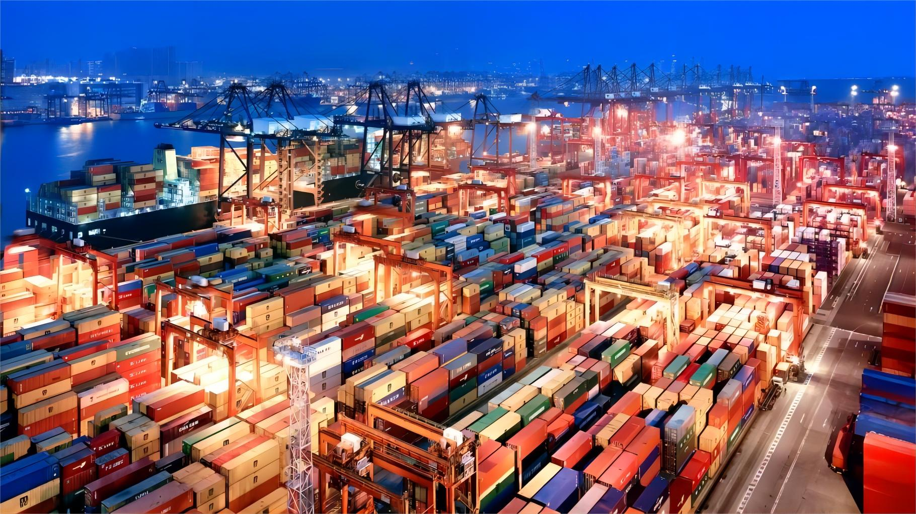 Logistics manager reviewing shipping documents