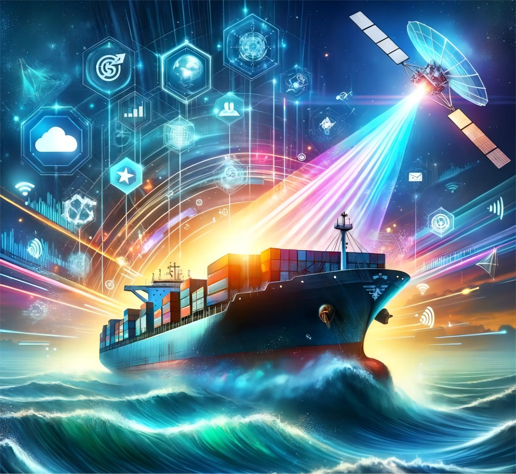 Logistics expert managing container delays in a modern warehouse